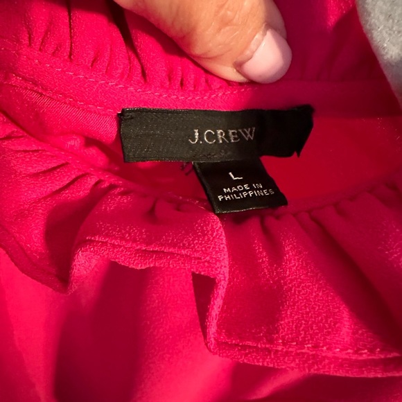 Long Sleeve Ruffle Neck Top​ - Picture 3 of 4